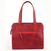 Cartera Kiki En Cuero Rojo