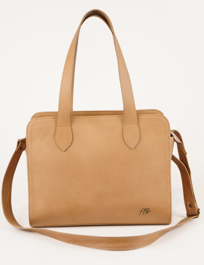 Cartera Kiki De Cuero Marron Japones Claro Cartera Kiki De Cuero Marron Japones Claro