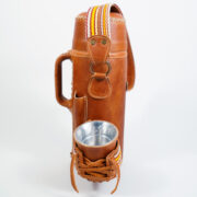 Termo Mate Alto Termolar En Cuero Suela Con Faja
