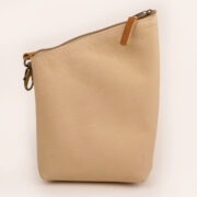 Yerbera De Cuero Con Cierre Color Marron Suela Combinado Con marron Cafe