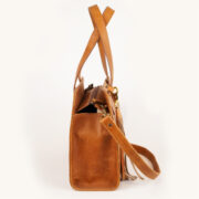 Cartera Kiki En Cuero Marron Suela