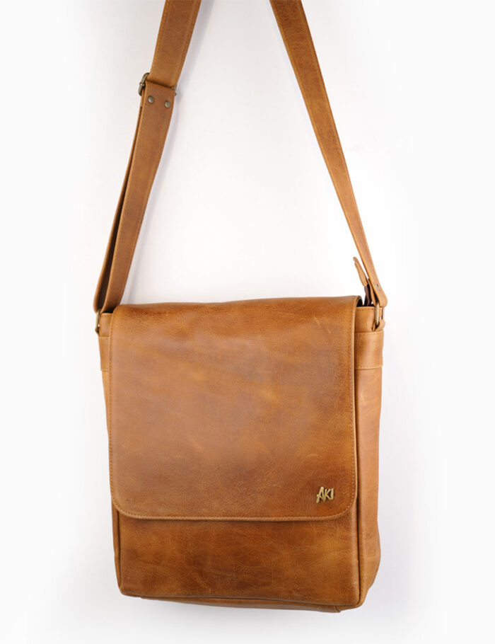 Morral Angel En cuero Marron Suela Gastado Morral Angel En cuero Marron Suela Gastado