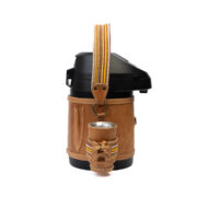 AKI TERMO INOX 2,5 TERERE CUERO MARRON SUELA CON FAJA 3